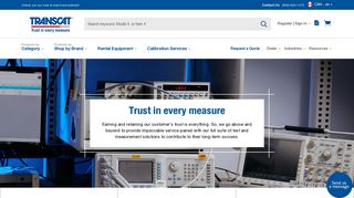 Transcat Canada: Calibrators, Test & Measurement Instruments ...