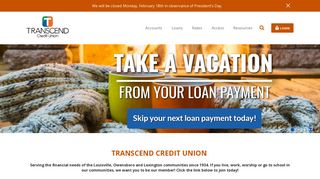 Transcend Credit Union: Louisville Credit Union, Savings & Loans