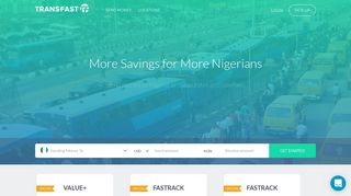 Send money to Nigeria with the lowest cost remittance - Transfast
