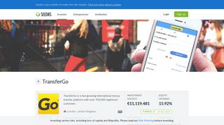 TransferGo | EIS Crowdfunding Campaign | Seedrs