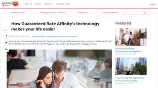How Guaranteed Rate Affinity's technology makes your life easier