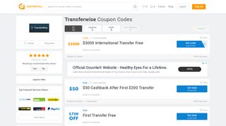 Up to $700 off Transferwise Coupon, Promo Code for February 2019