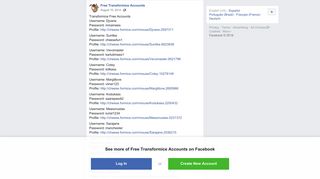 Transformice Free Accounts Username - Facebook
