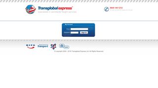 Login - Transglobal Express