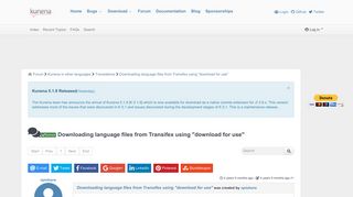 Downloading language files from Transifex using 