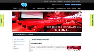 Mystery Shopper Area | Trans MR