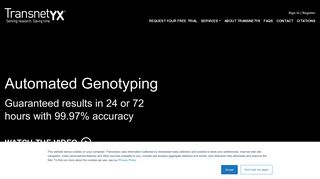 Transnetyx: Outsourced PCR Genotyping Services