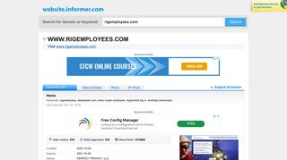 rigemployees.com at Website Informer. Home. Visit Rigemployees.