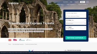 TransPennine Express Tickets | Routes & Destinations | Trainline