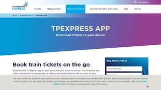 TPExpress App | Download App | First TransPennine Express