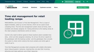 Time Slot Management: Efficiency in retail | MERCAREON