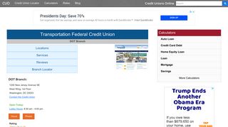 Transportation Federal Credit Union - Washington, DC at 1200 New ...