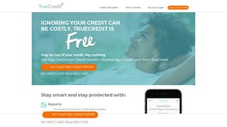 TrueCredit: Free Credit Report | Truly Free Credit Report