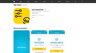 myTransUnion on the App Store - iTunes - Apple