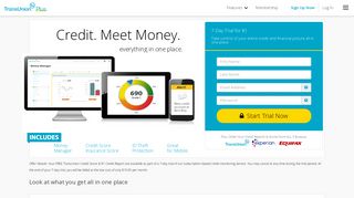 TransUnion Plus: Manage Money, Credit & Protect Identity ...