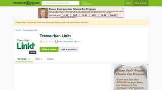Transurban Linkt Reviews - ProductReview.com.au