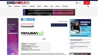 Traumasoft | EMS World