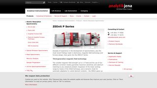 ZEEnit Series - Analytik Jena AG