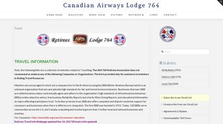 Travel | Canadian Airways Lodge 764