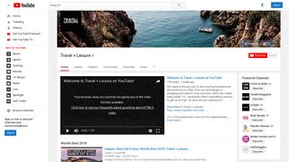 Travel + Leisure - YouTube