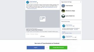 Travel Auctions - Have you been to Tasmania? Todays... | Facebook