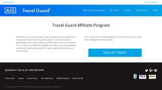 Affiliate Program - AIG Travel Guard - Travel Insurance
