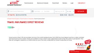 Travel Insurance Direct | Comparetravelinsurance.com.au