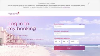 Manage my Booking | Virgin Atlantic