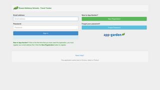 Travel Tracker - App-Garden