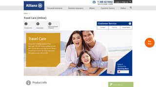 Travel Care (Online) - Allianz Malaysia
