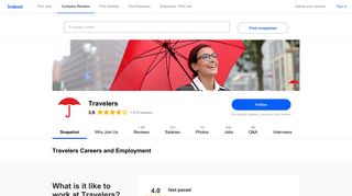 Travelers Careers and Employment | Indeed.com
