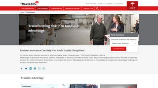 Business and Commercial Insurance | Travelers Insurance