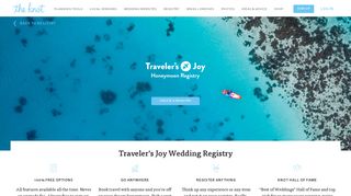 Traveler's Joy Registry - The Knot