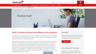 Premium Audit | Travelers Insurance