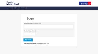 Log In | Travelex Currency Card - Multi-currency Cash Passport