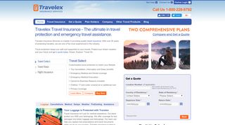 Travelex Insurance: Travel Insurance and Trip Protection