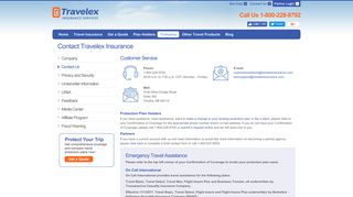 Contact Us | Travelex Insurance