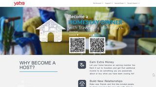 Become a Homestay Owner with Travelguru Homestays - Yatra.com