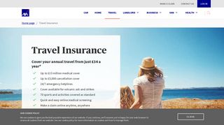 Travel Insurance | AXA UK