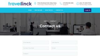 Travellinck | Contact Us