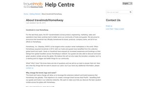 travelmob | About travelmob/HomeAway