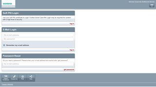 Soft PKI Login - Siemens Corporate Entitlement Service