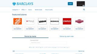 All Online Stores - Barclaycard RewardsBoost