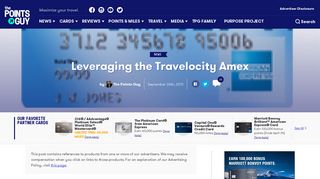 Leveraging the Travelocity Amex – The Points Guy