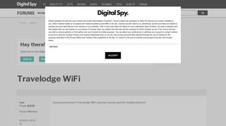 Travelodge WiFi — Digital Spy