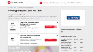 EXCLUSIVE 10% Travelodge Discount Codes | February 2019 | The ...