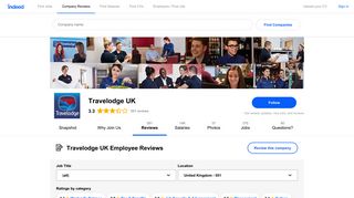 Working at Travelodge UK: 547 Reviews | Indeed.co.uk