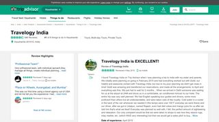 Travelogy India is EXCELLENT! - Review of Travelogy India ...