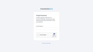 Forgot Password - Traveloka - TERA
