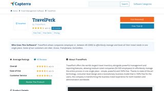 TravelPerk Reviews and Pricing - 2019 - Capterra